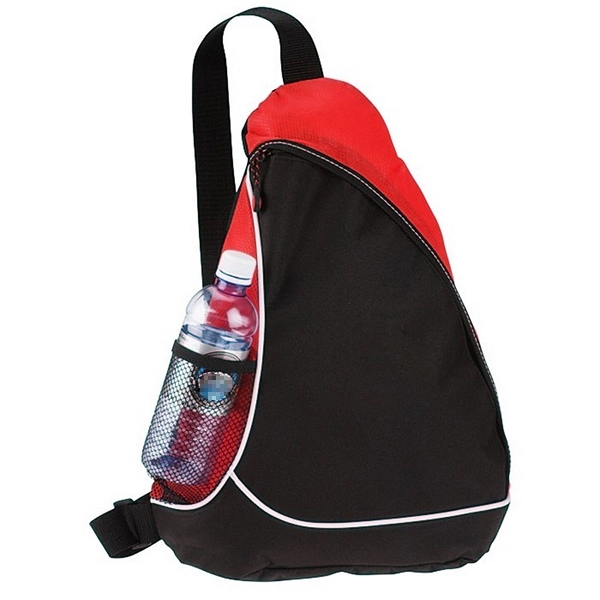 Advertising polyester sling backpack 4