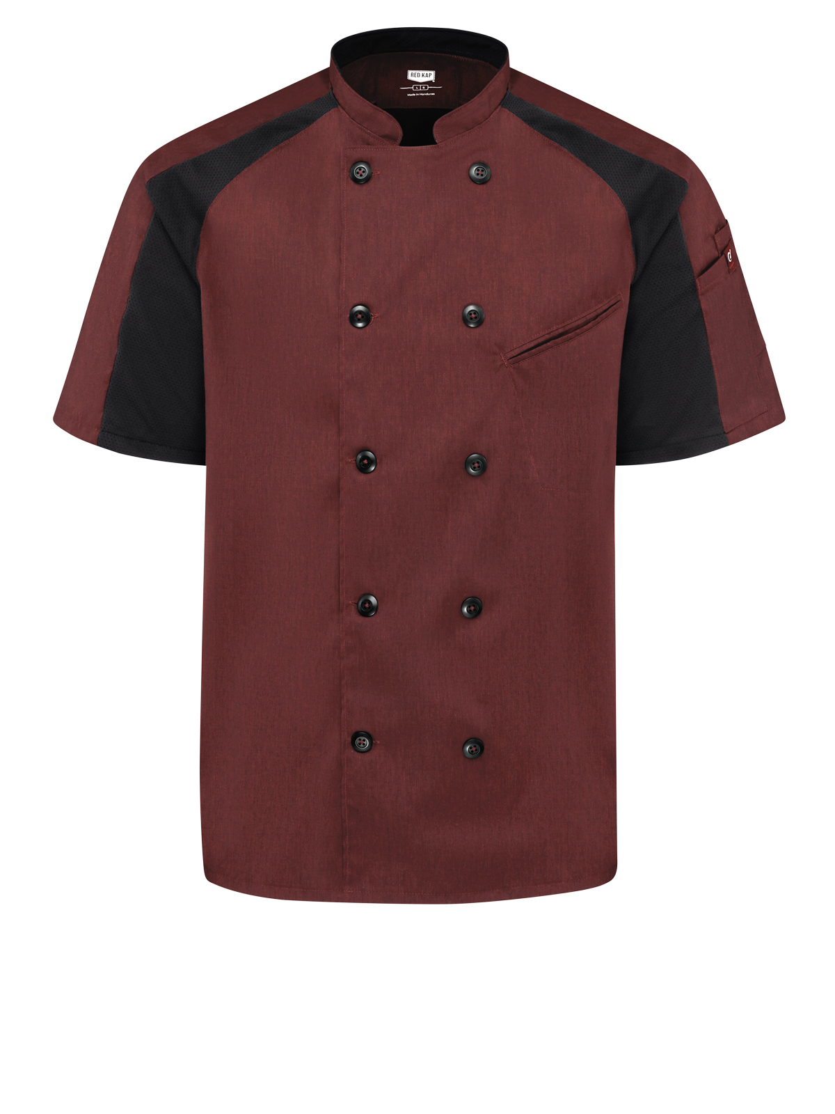 Red Kap Culinary - Men's Airflow Raglan Chef Coat with OilBlok 1