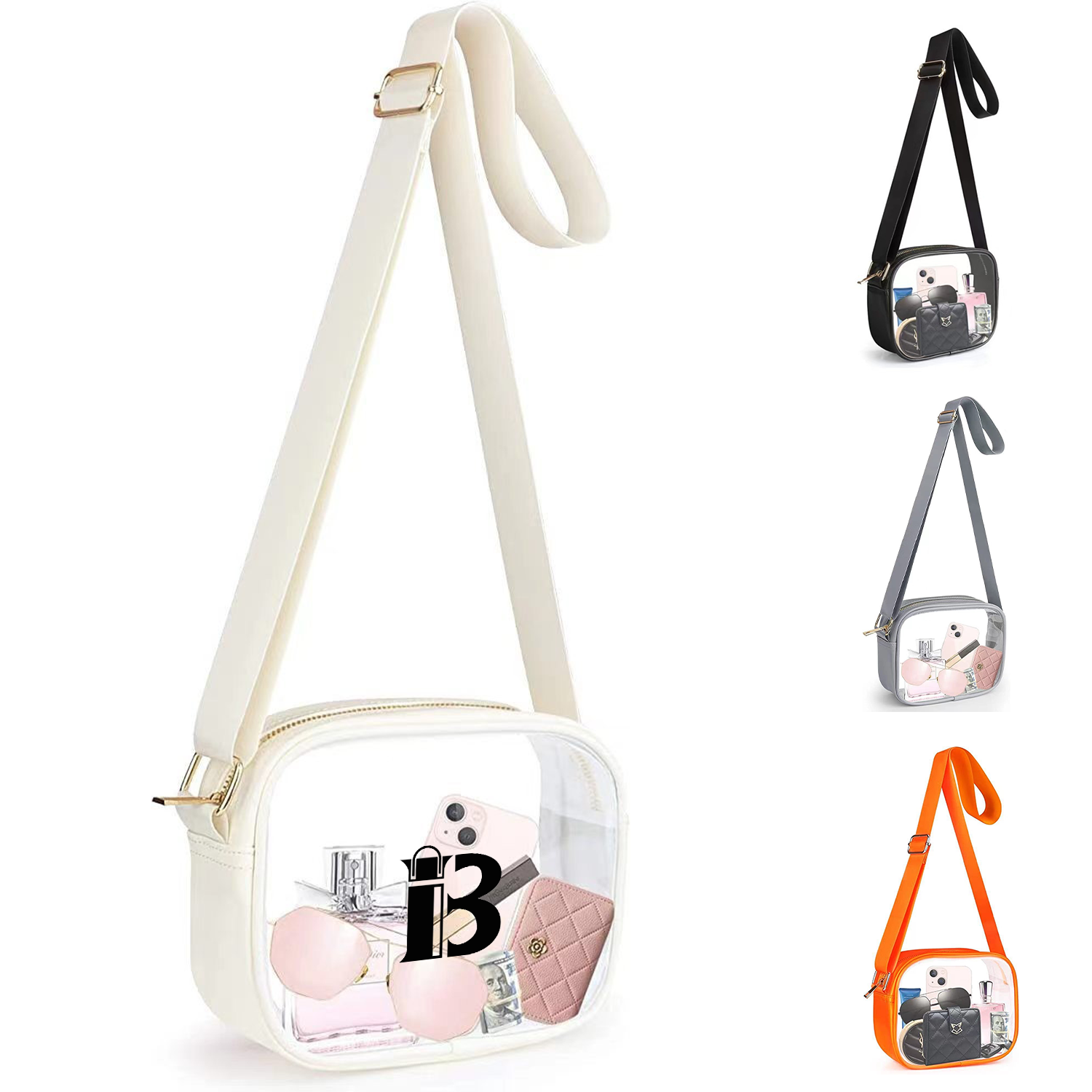 PVC Transparent Crossbody Bag 1
