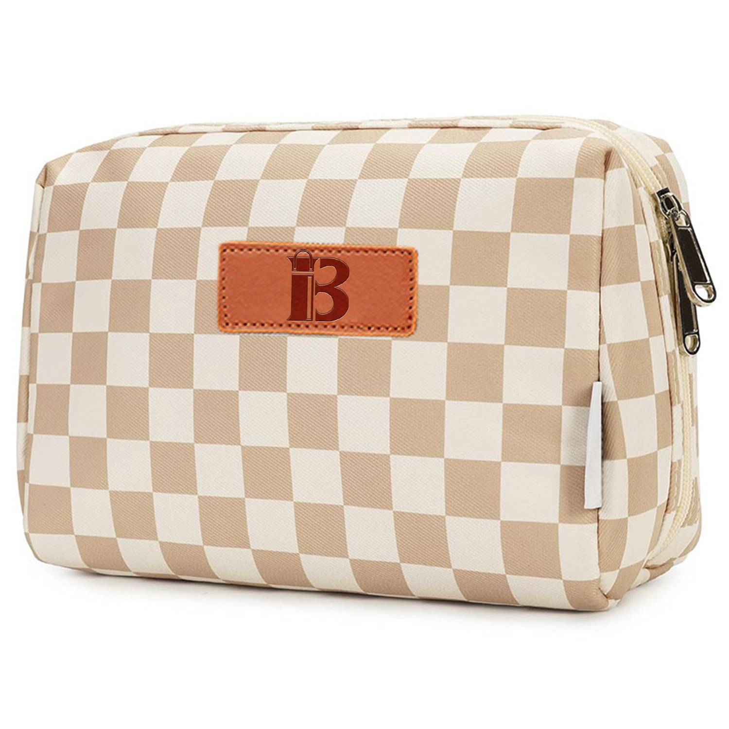 Large PU Leather Waterproof Toiletry Makeup Bag 2