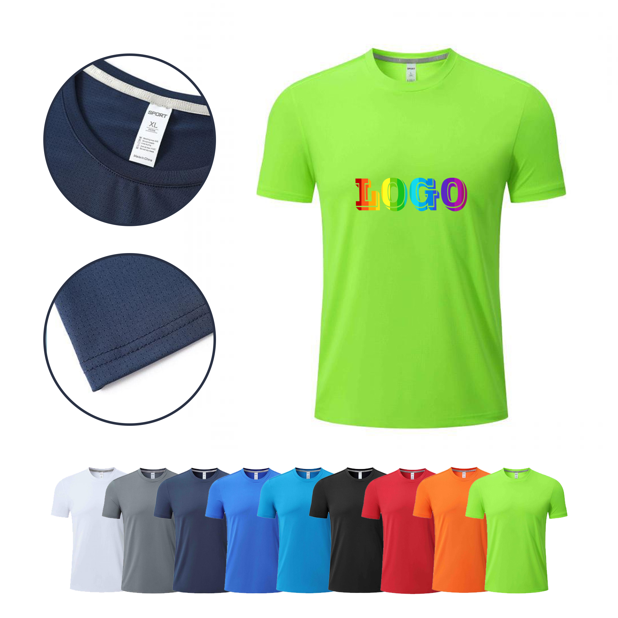 MOQ20 Unisex Sports Shirts 2