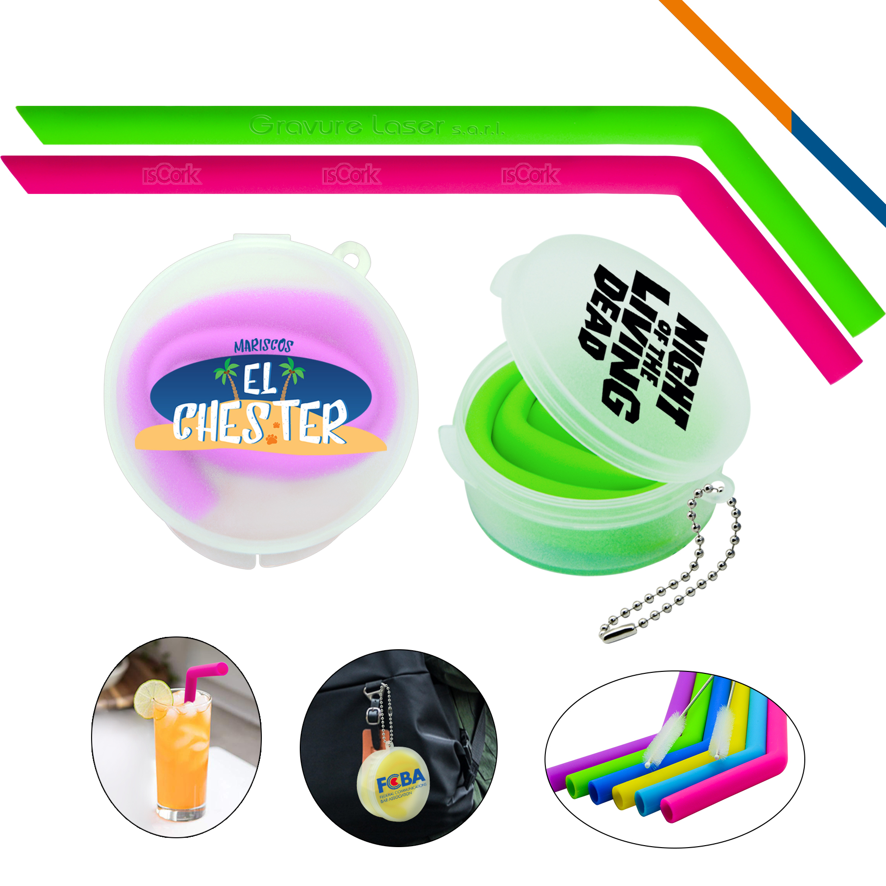 Snappy Silicone Straws 9