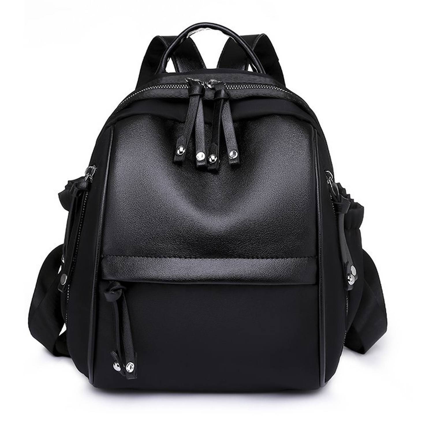 Oxford cloth outdoor retro casual backpack 3
