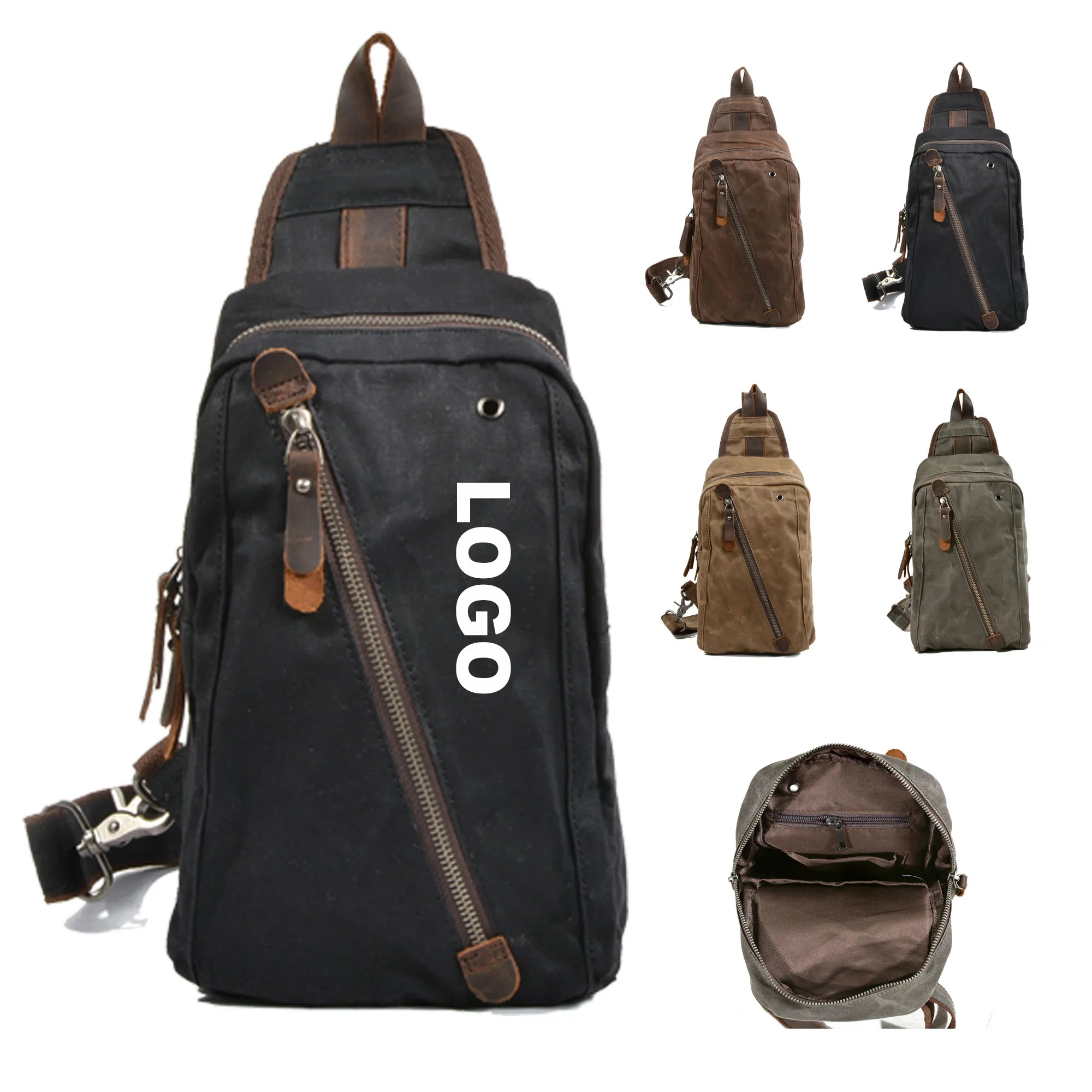 Retro Pleated Chest Pack 9