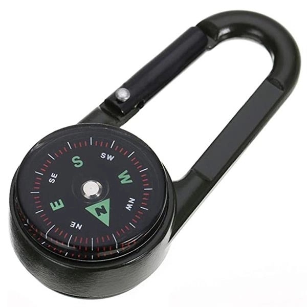 3 in 1 Multifunctional Carabiner Compass Thermometer 4