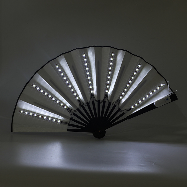 Folding Fan with Battery LED Light up 6