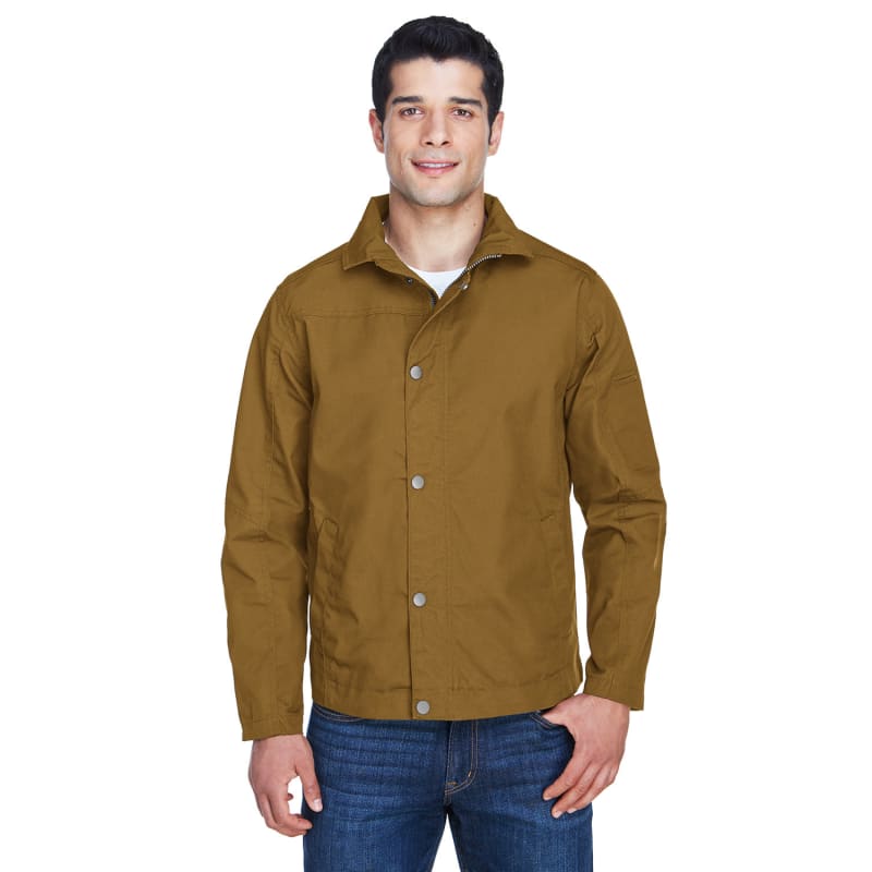 Harriton Men's Auxiliary Canvas Work Jacket 13
