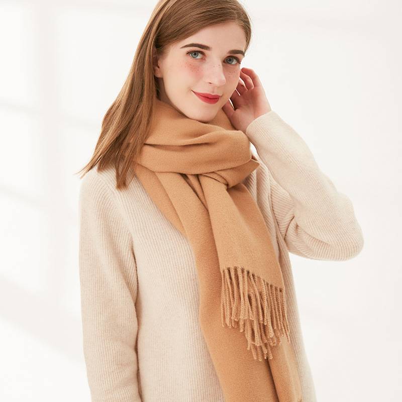 Winter Scarf Cashmere Feel Pashmina Shawl Wraps Soft 9