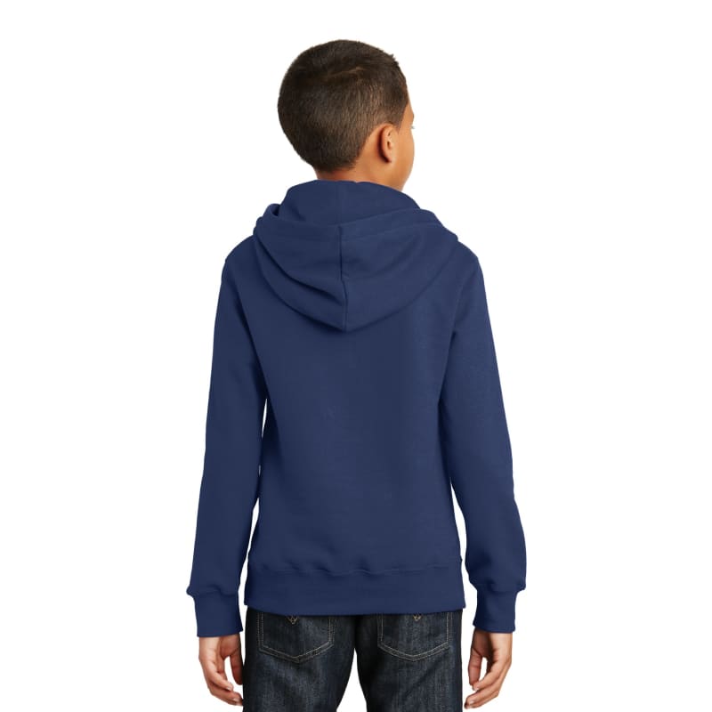 Port & Company Youth Fan Favorite Fleece Pullover Hooded Sweatshirt. 38