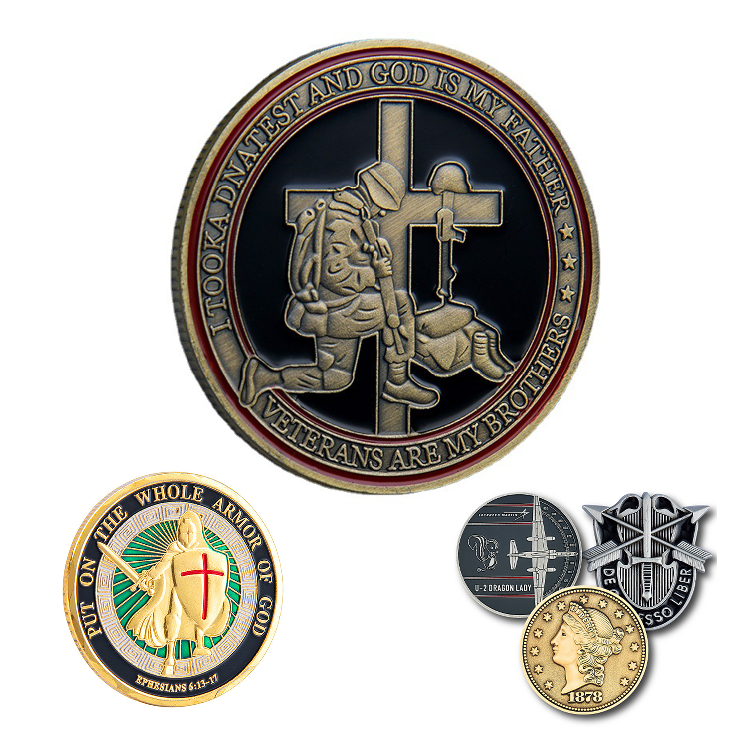 Challenge Coin Die Struck Enamel 2
