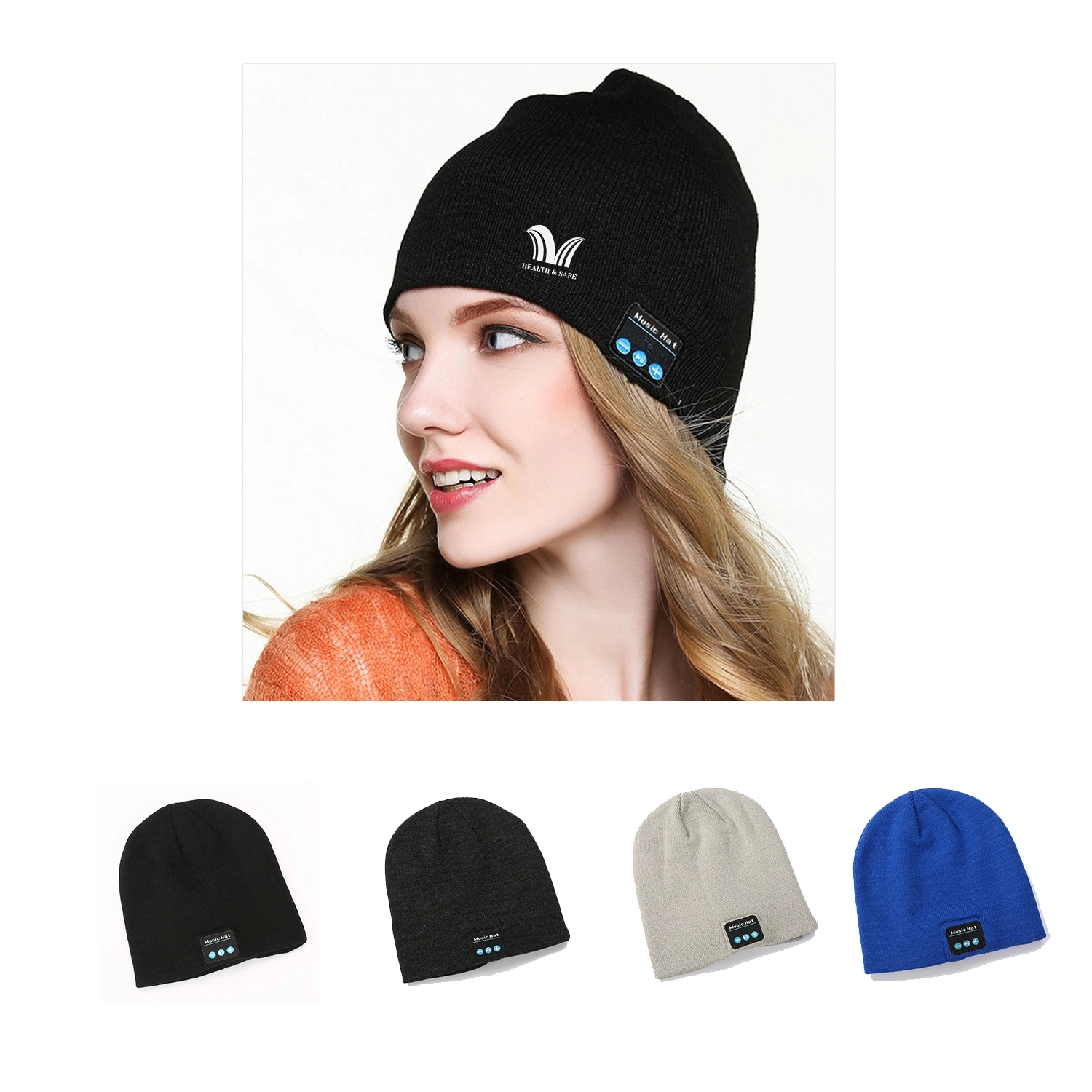 Wireless Bluetooth Beanie Hat
Fashion Music Earphone 2