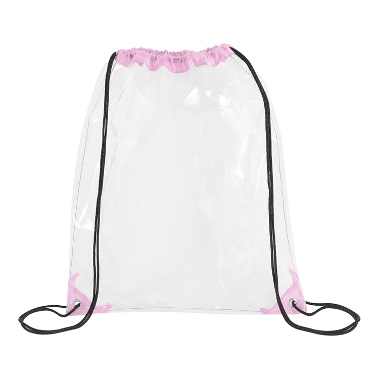 Clear Drawstring Cinch Backpack 23