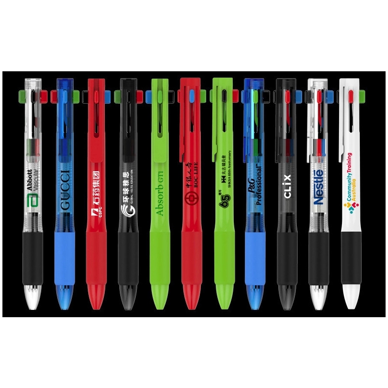 Custom ABS Materials 4-Color Ballpoint Pen 8