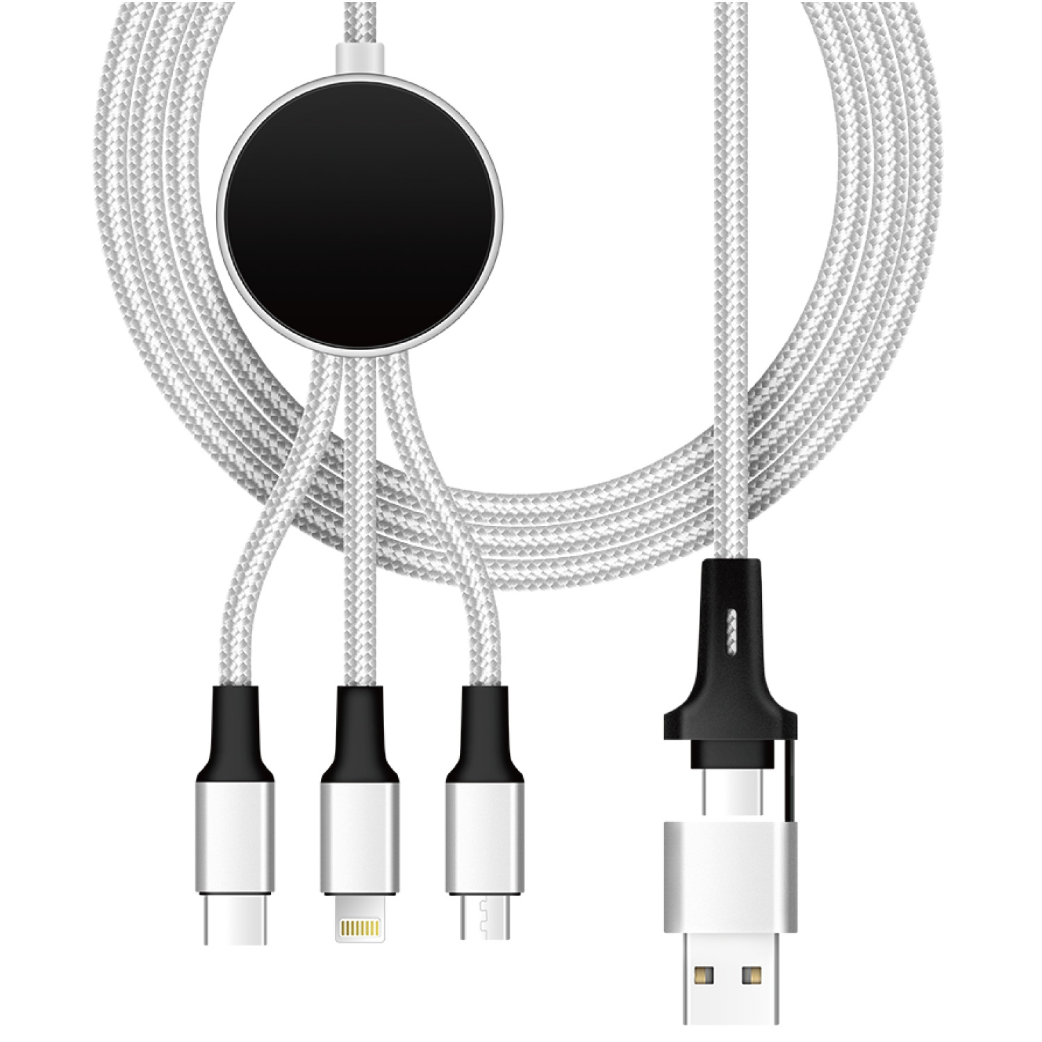 10W LED Light-Up 6-IN-1 Charging Cable 4