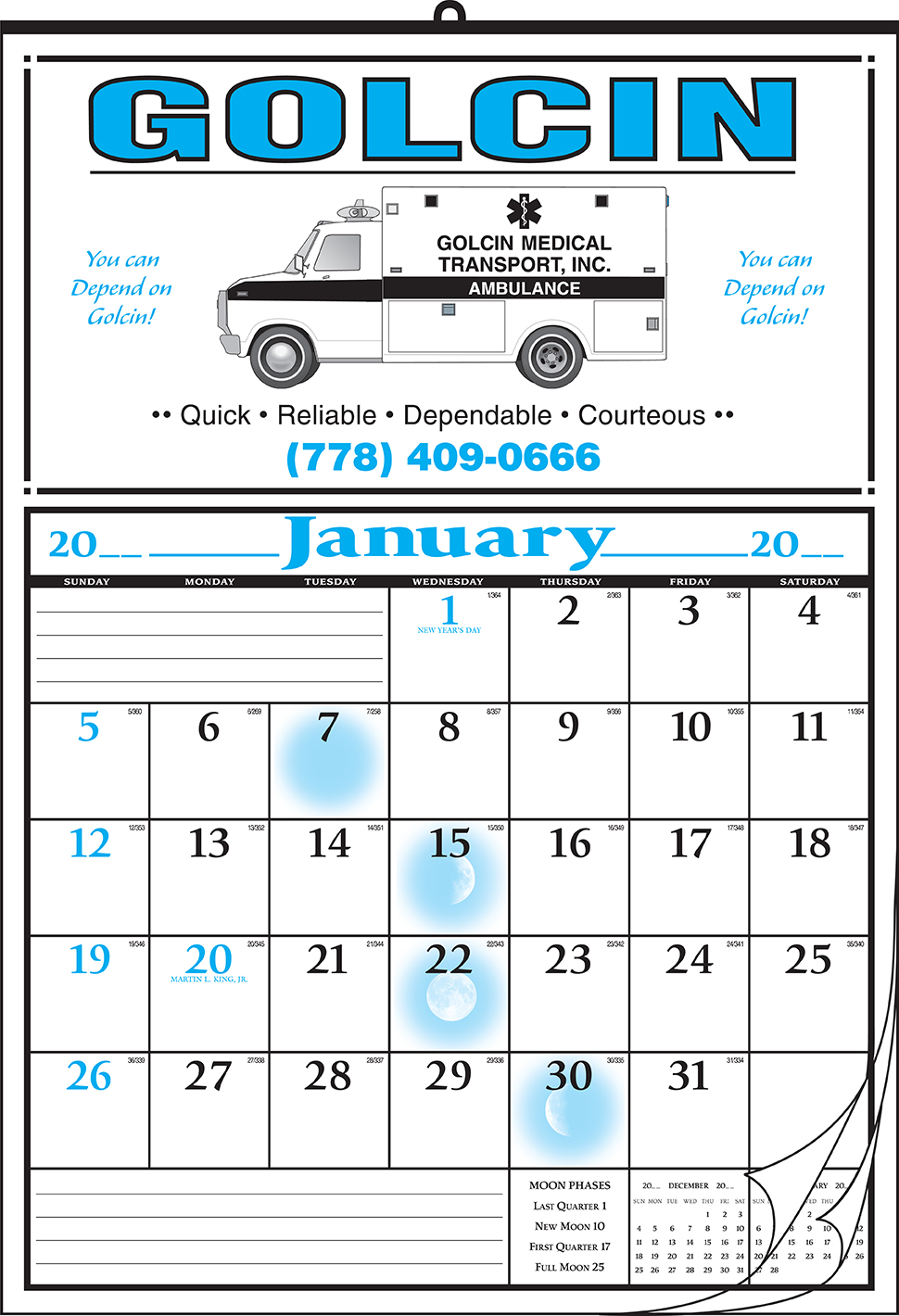 Style 5 12-Sheet Calendar 1