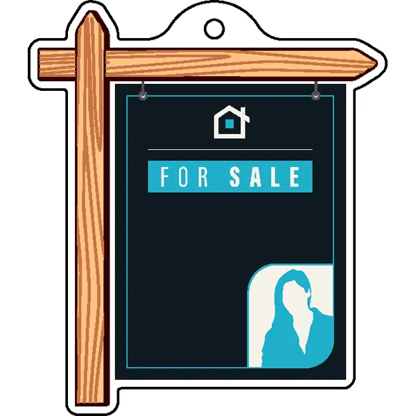 Stock Shape Acrylic Key Tag 2