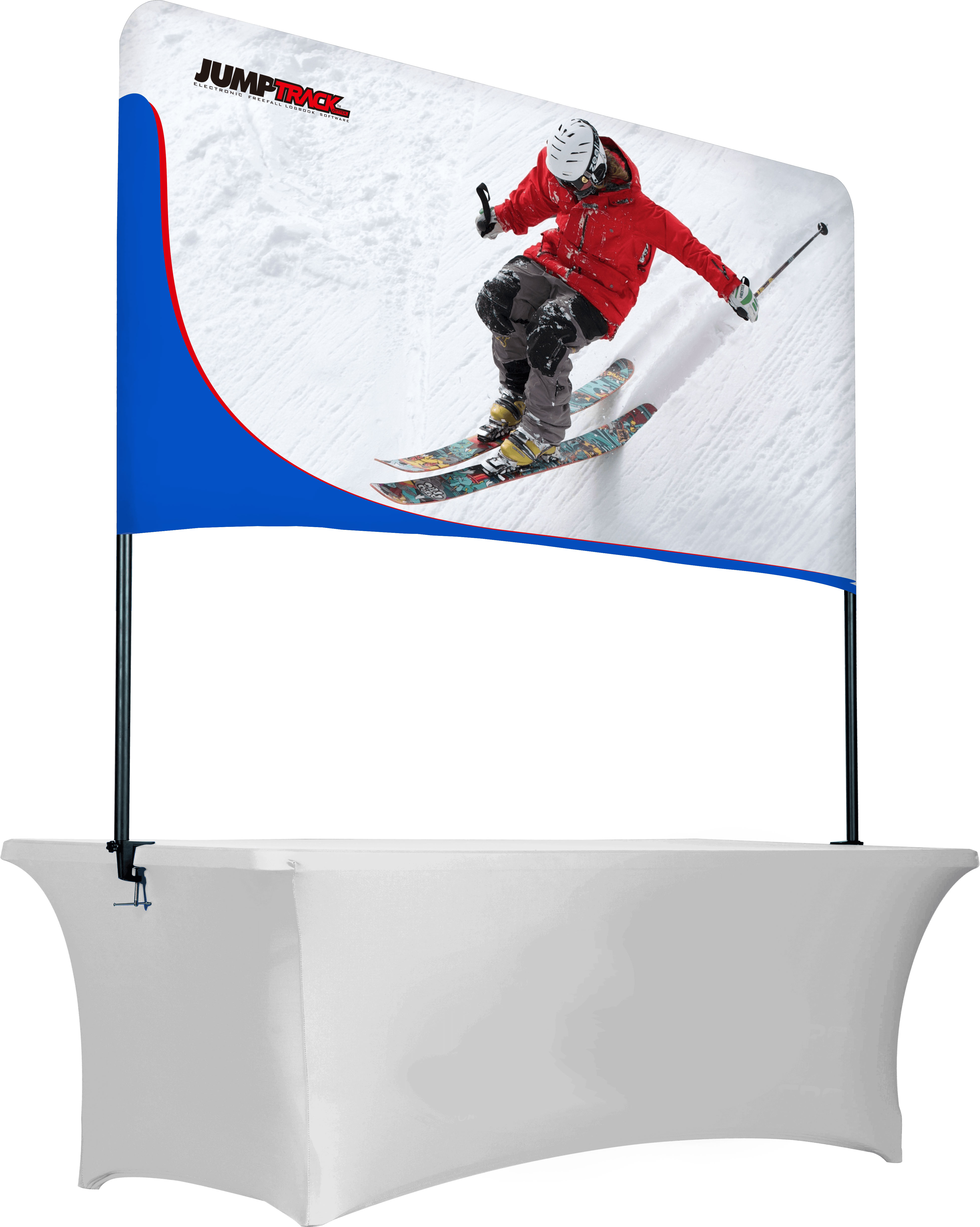 40"x72" Double-Sided Overhead Display 2