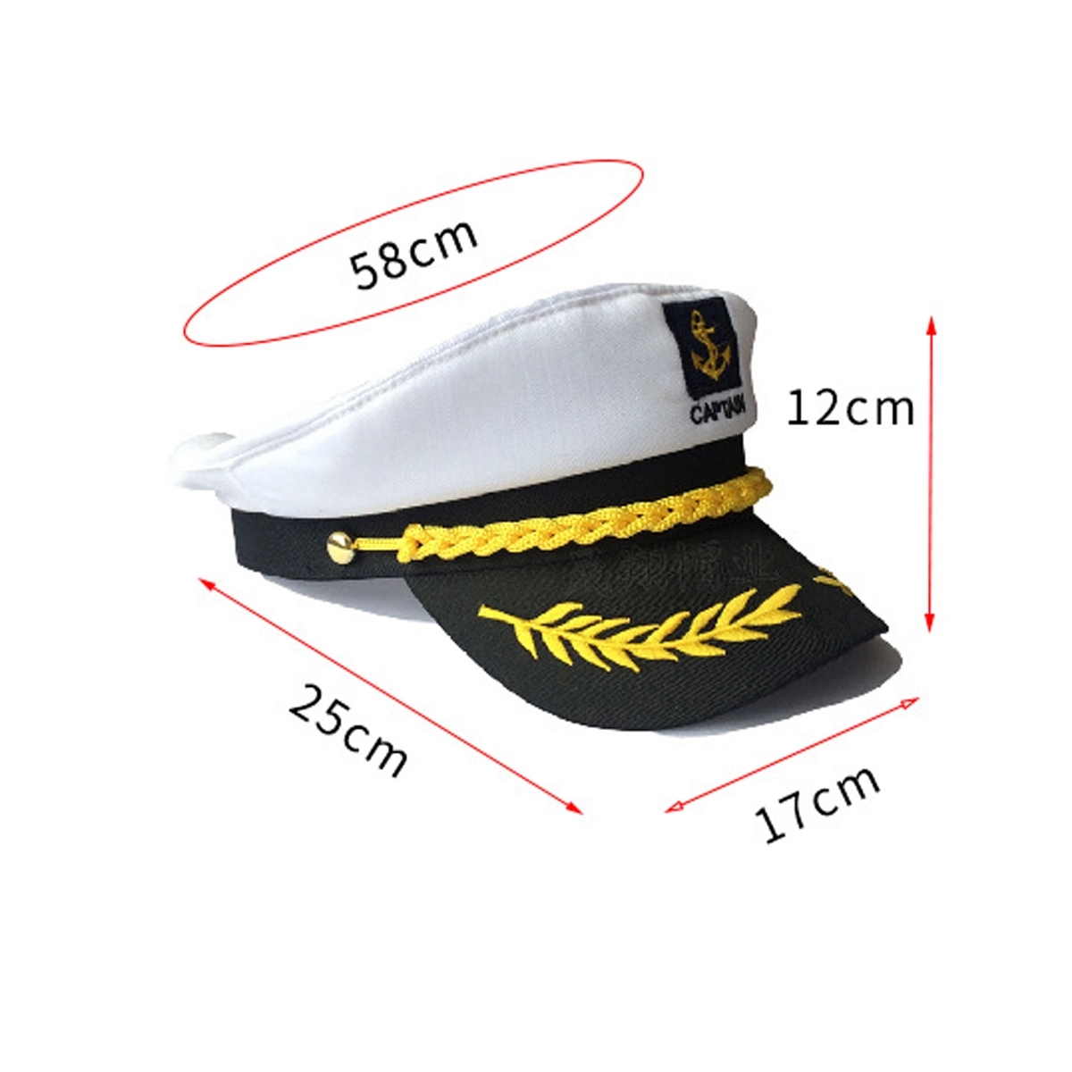 Ship Sailor Captain Hat Navy Marine Admiral Cap 5