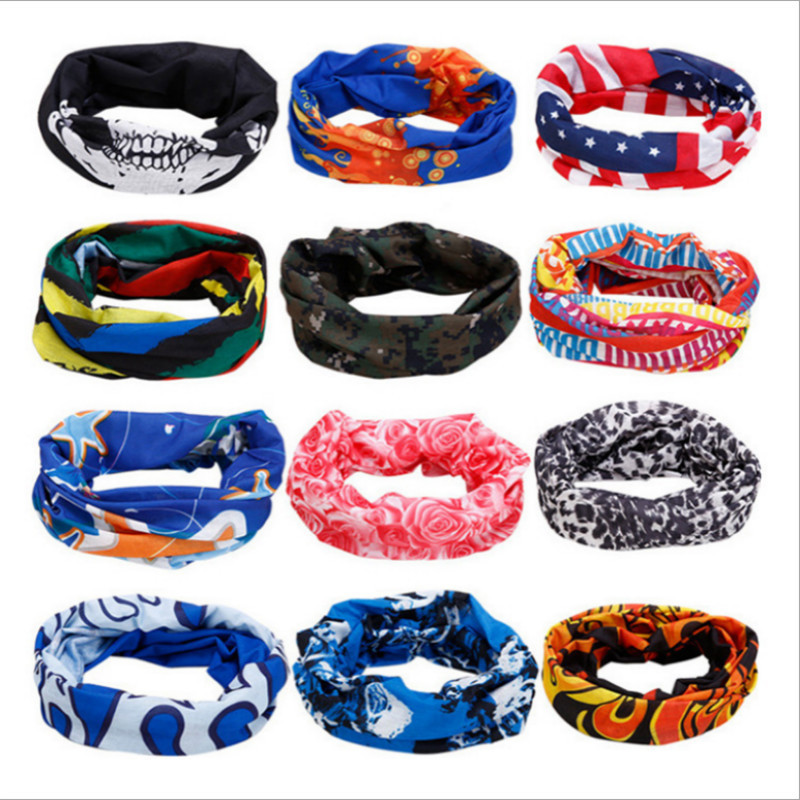 Multifunctional tie-dye bandanas 1