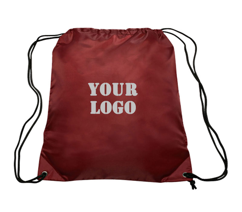 16.5" x 14" Polyester Drawstring Bag 2