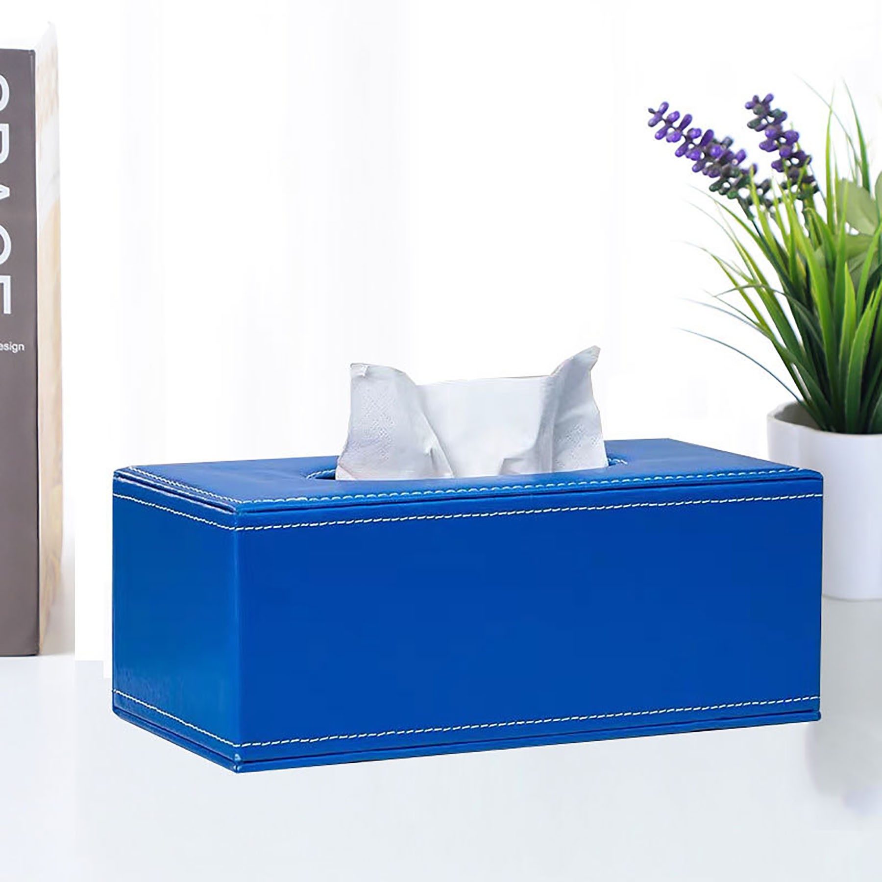 Leather Tissue Box 9
