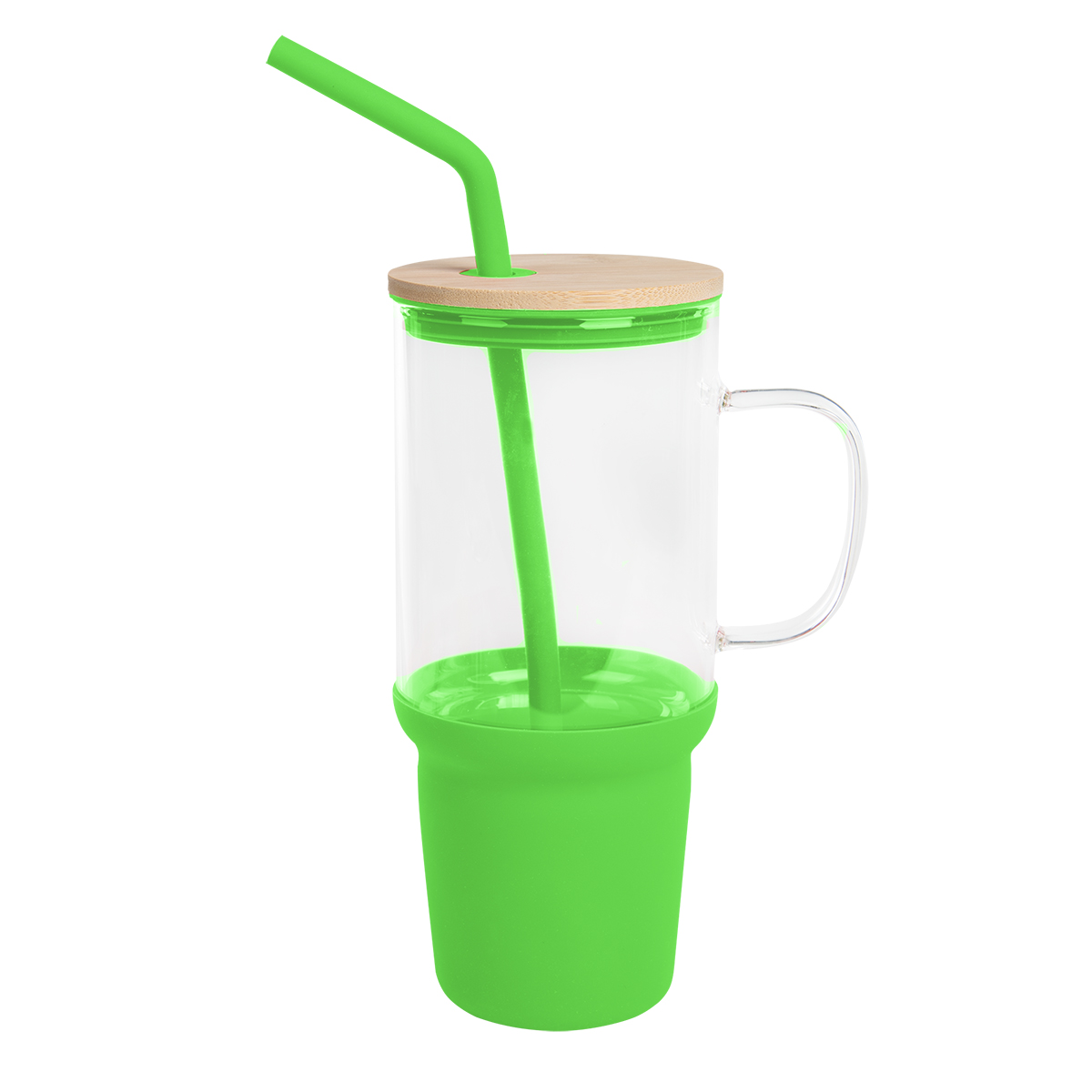 32 Oz. Evelyn Glass Tumbler With Handle 3