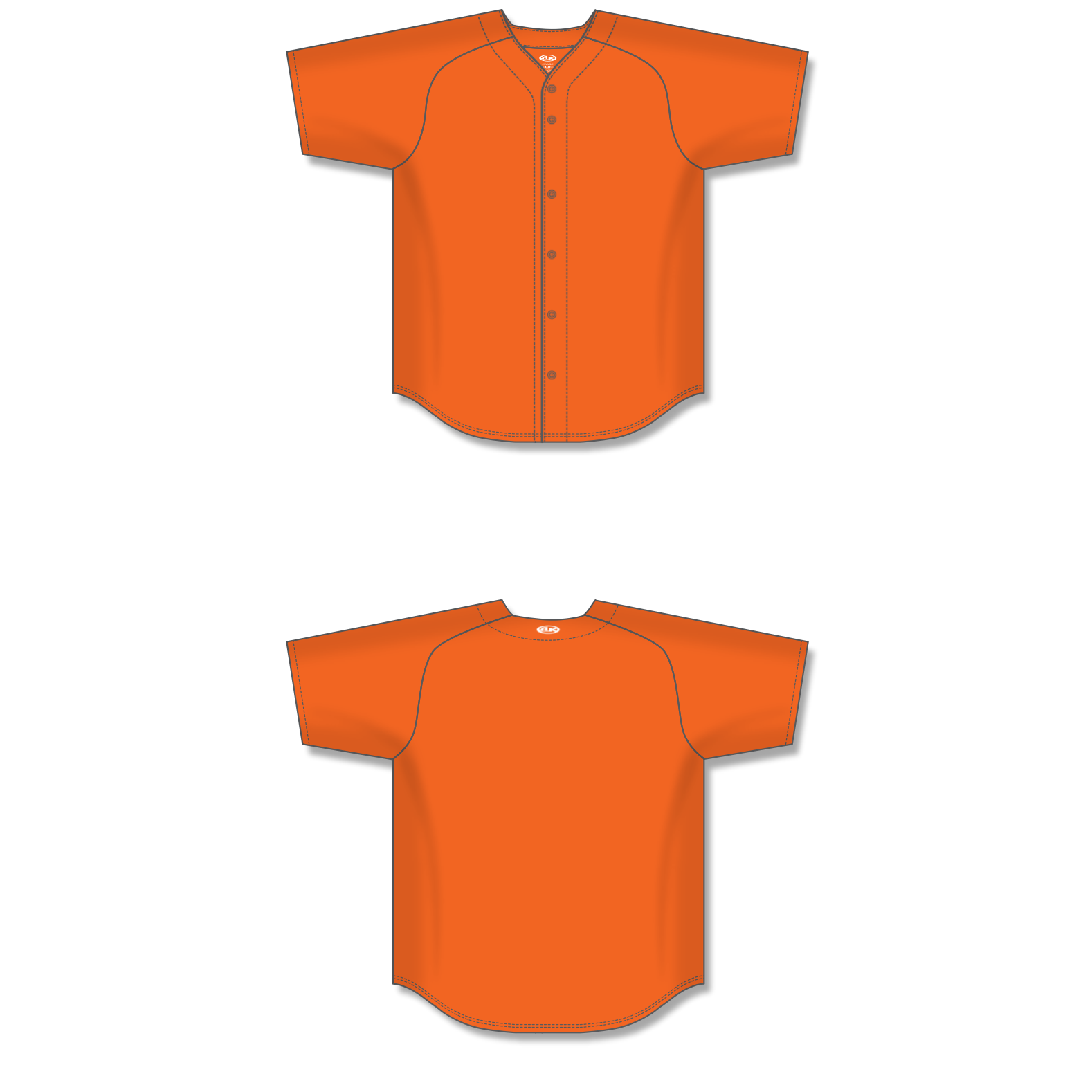 Full Button Baseball Jerseys BA5200-G01 75
