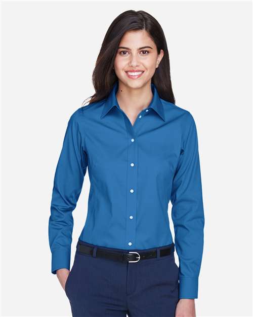 Women's Crown Collection® Oxford Woven Dress Shirt - D630W 26
