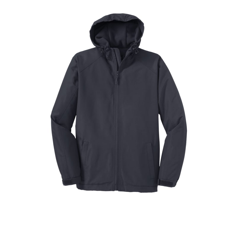 Port Authority Hooded Charger Jacket. 9