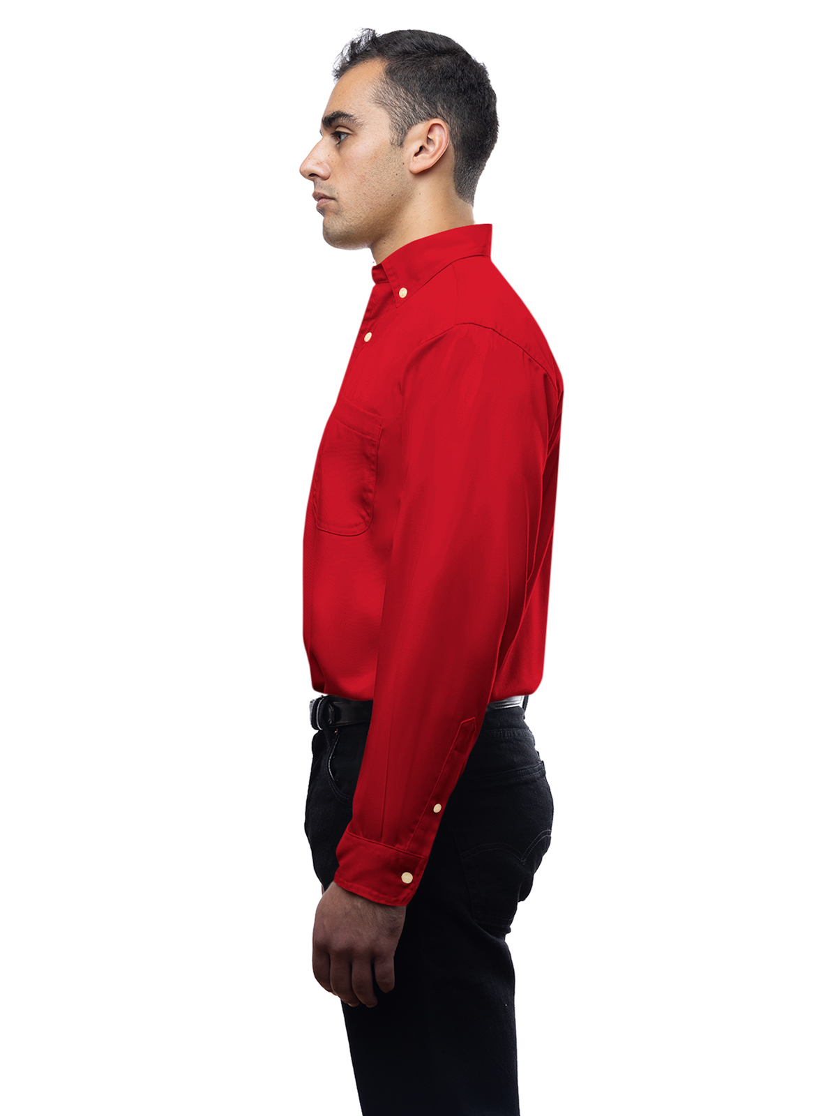 Blue Generation - Men's 1-Pocket Superblend Poplin Shirt 49
