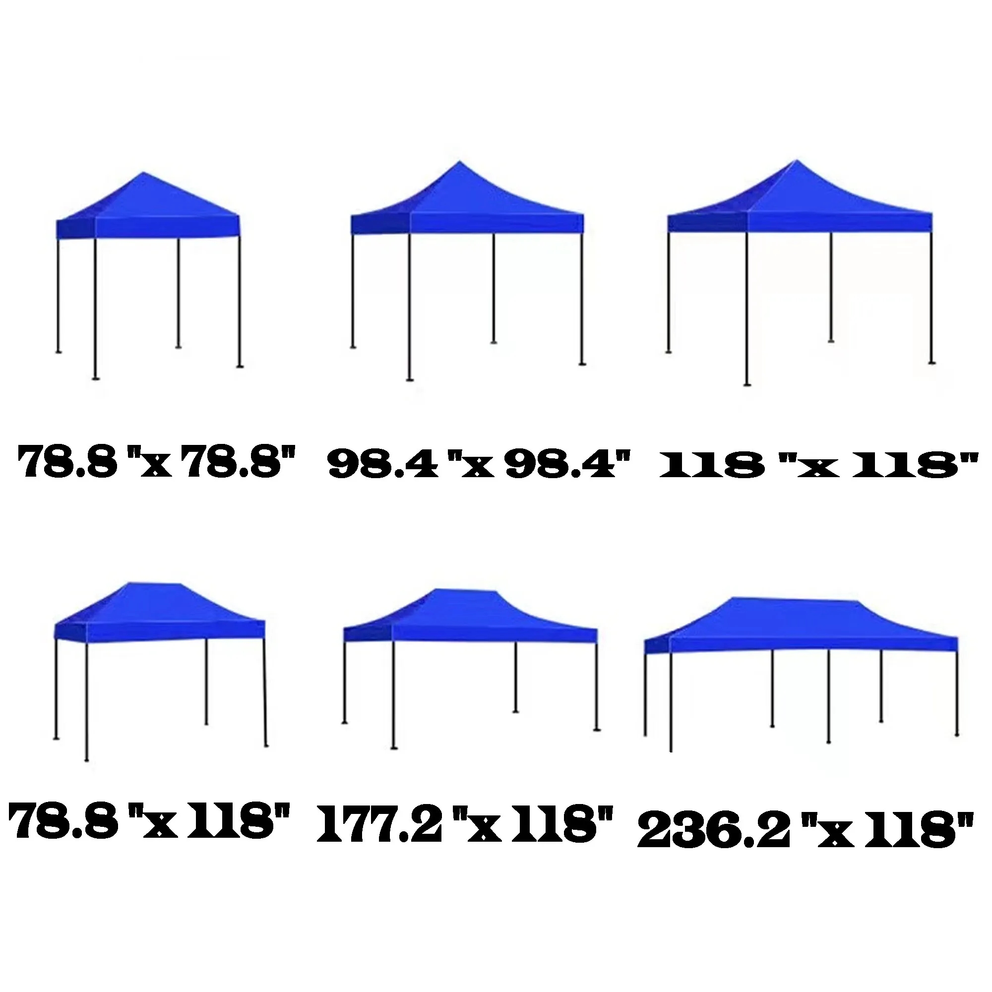 Customized Pop-Up Portable Outdoor Tents In Various Sizes 7
