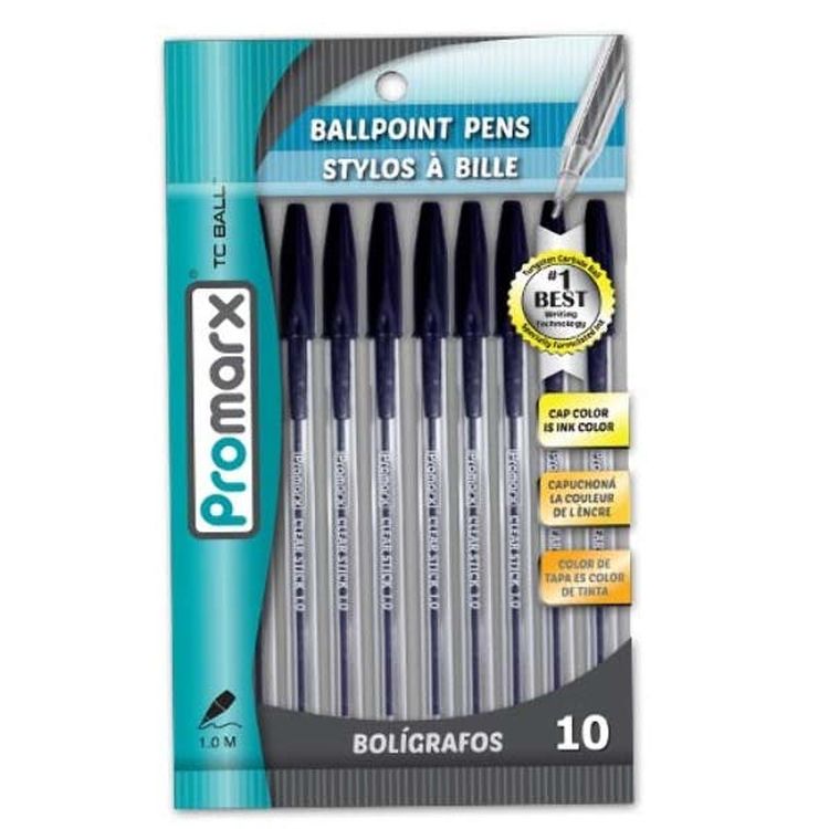 Black Ballpoint Pens - 10 Pack 2