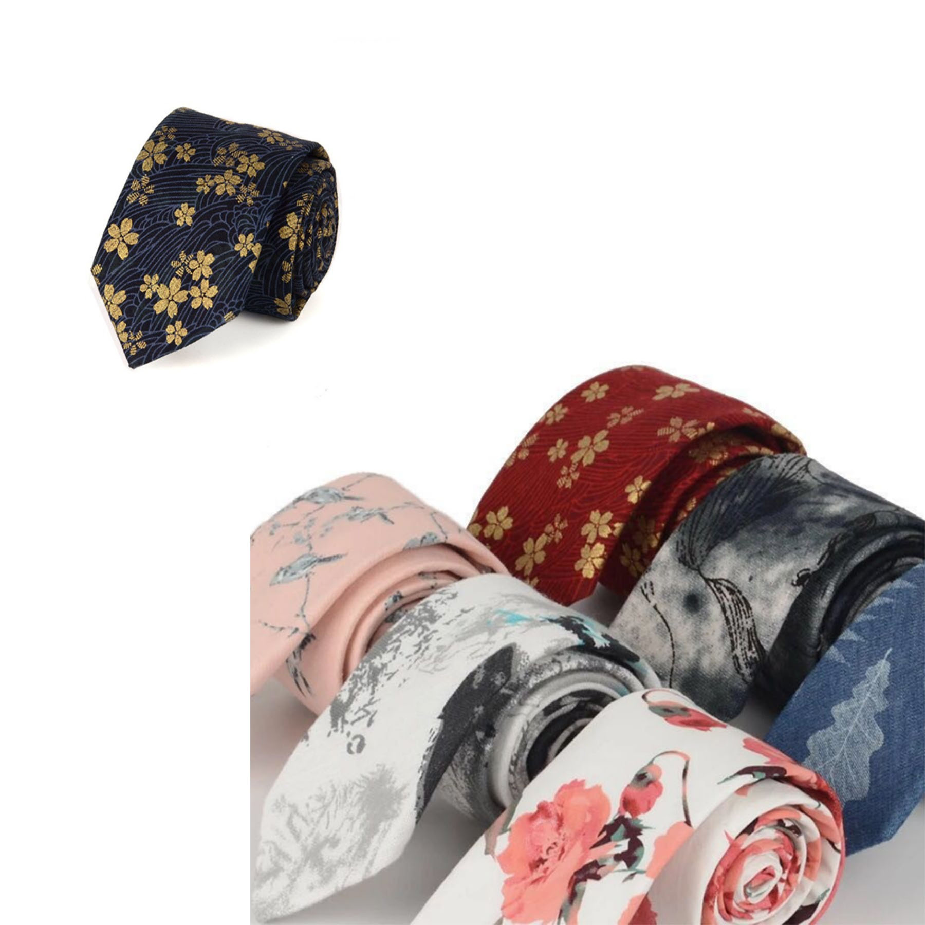 Custom Printed Tie Polyester 2