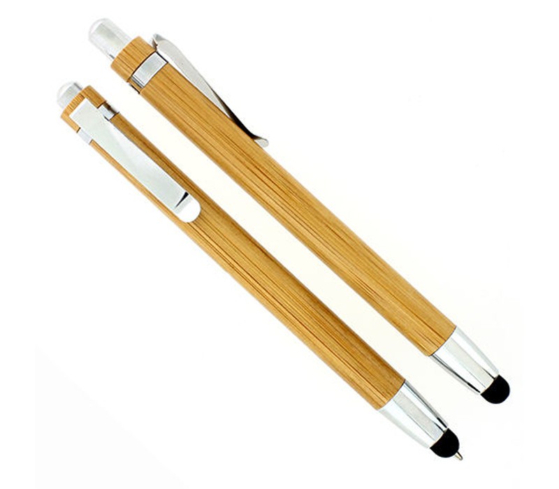Eco-friendly Bamboo Pen With Stylus 2
