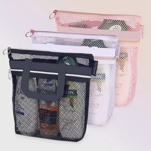 Shower Bag Tote Mesh Caddy Toiletry Organizer 5