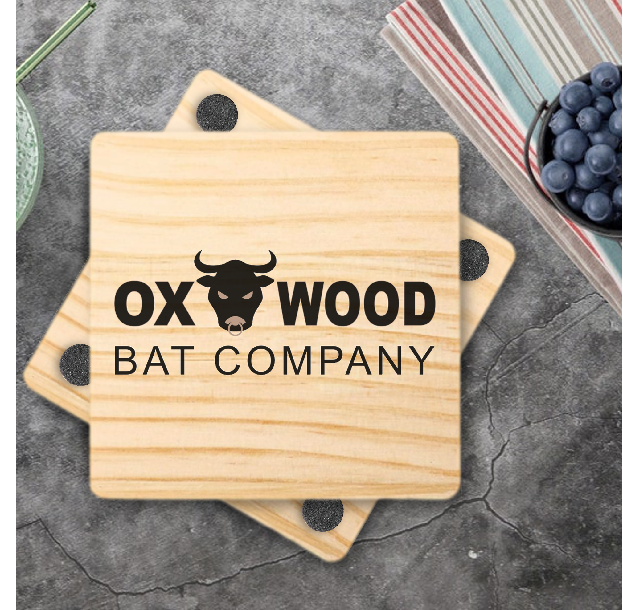 Square Wood Coaster 7