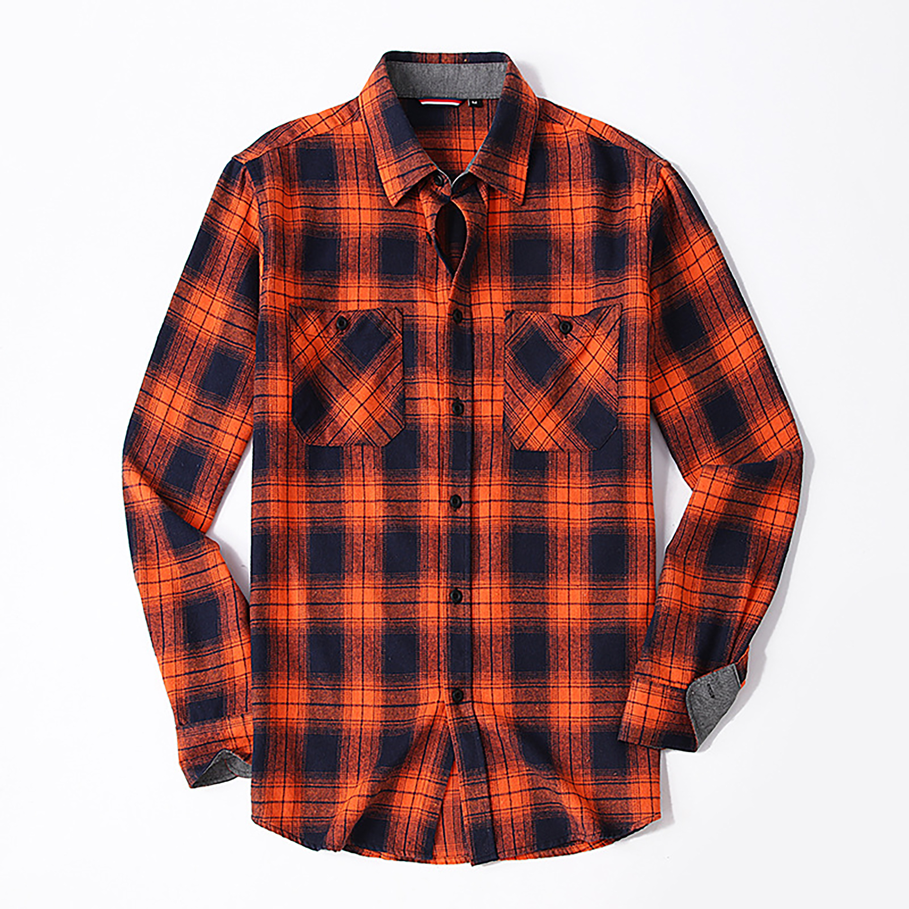 Men's Flannel Plaid Shirt 9