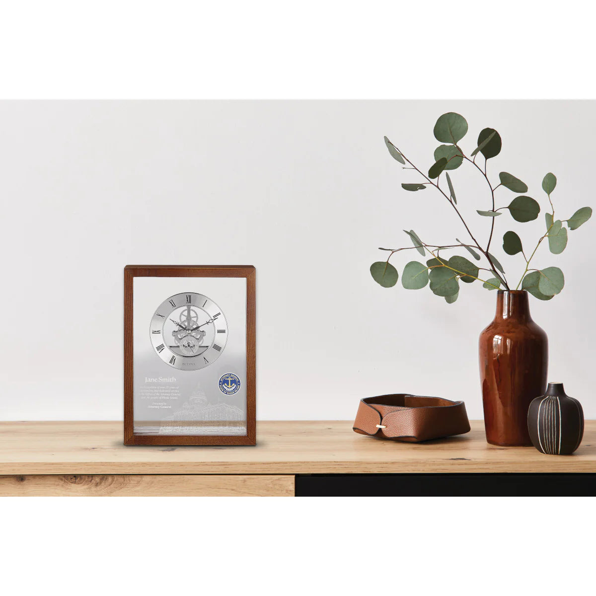 Bulova Shadowbox Clock 4