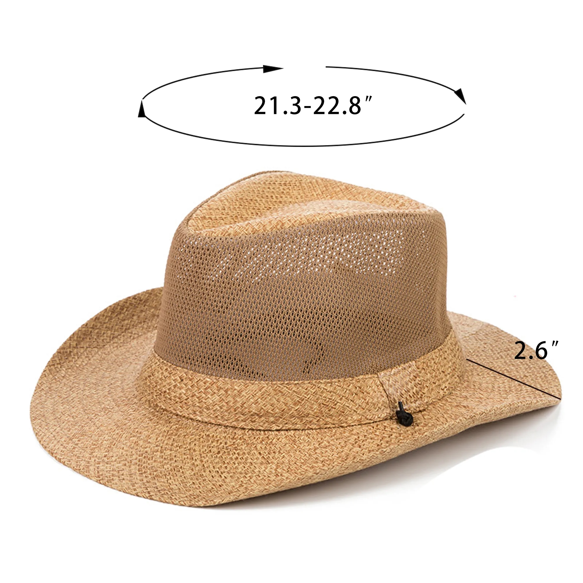 Straw Breathable Fishing Hat 4