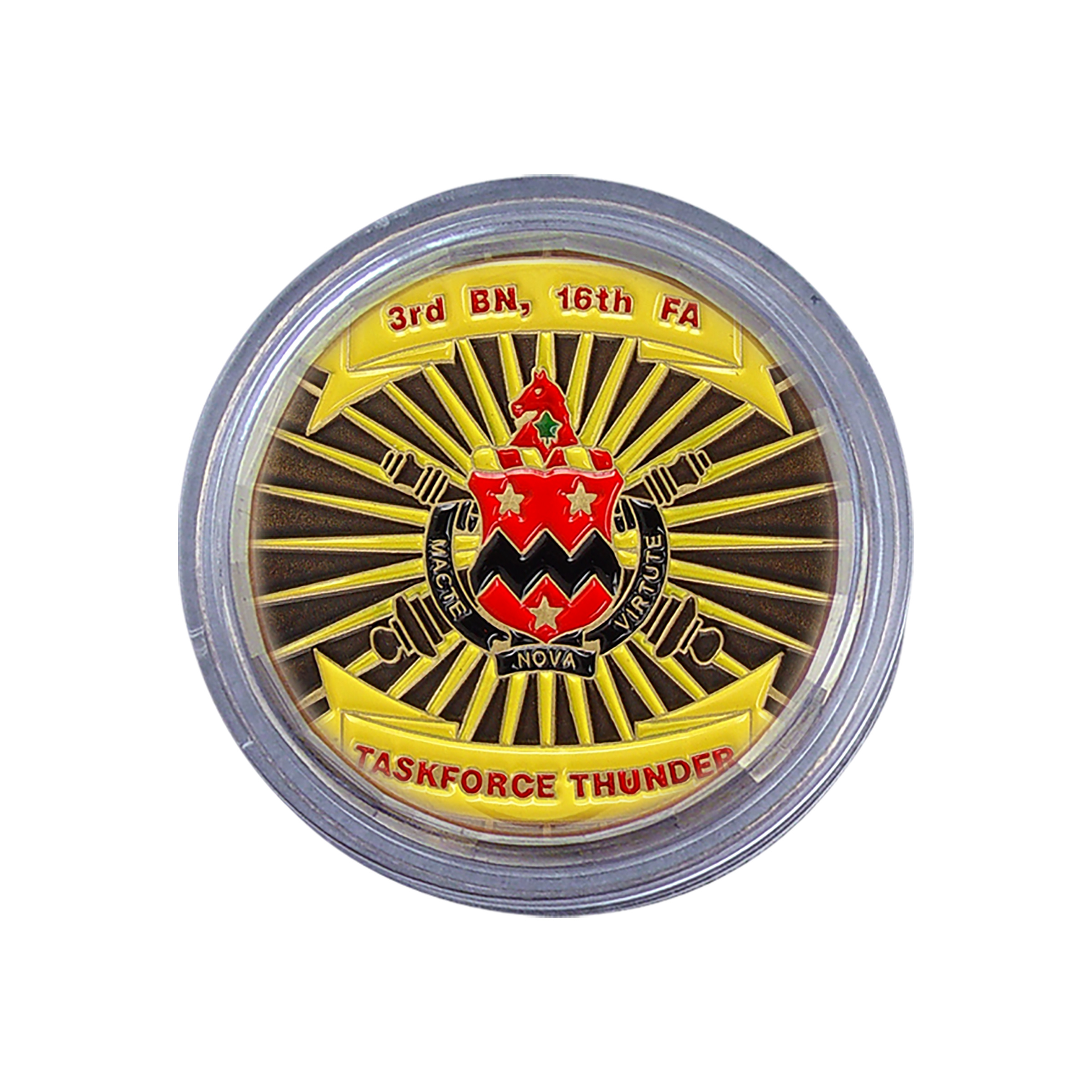 Clear Acrylic Coin Capsule