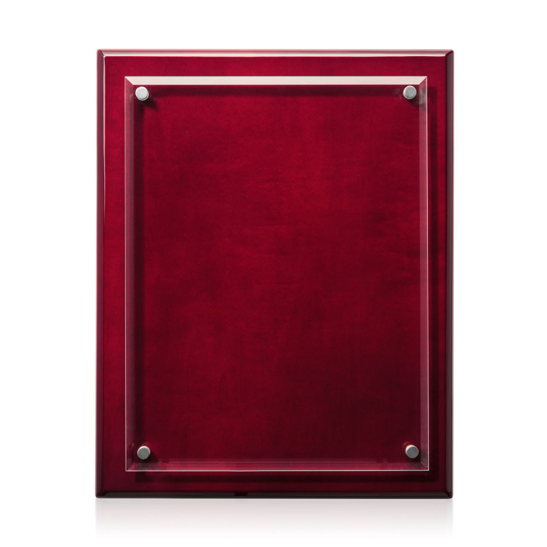 Caledon Plaque - Rosewood/Silver 5