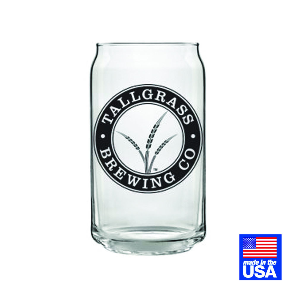 BEER CAN GLASS 16 OZ. (Made in the USA) 3