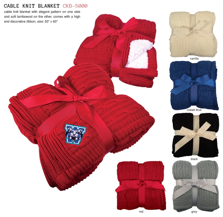 Cable Knit Blanket 7