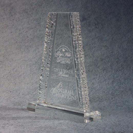 Acrylic Tower With Crinkle Edge 6