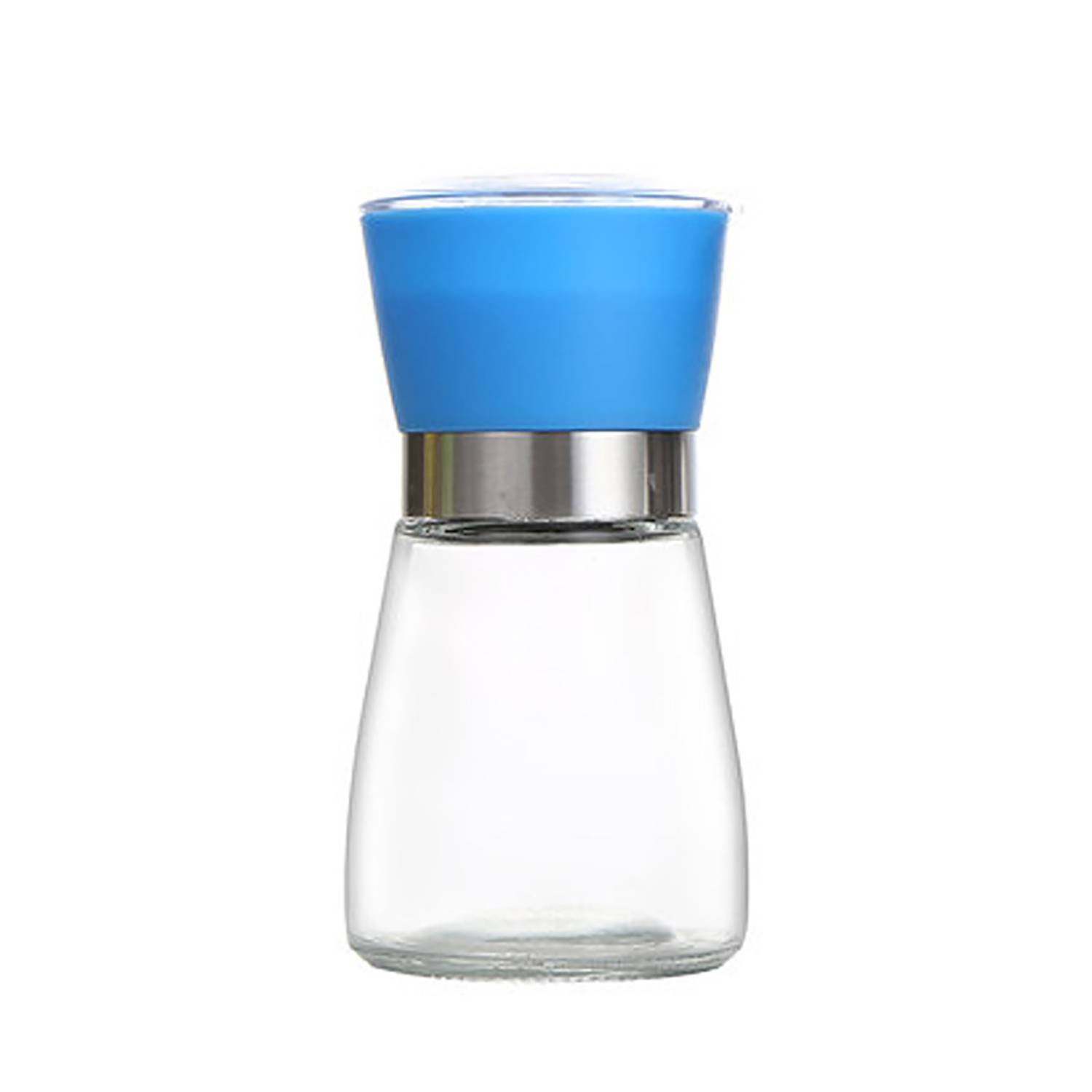 6oz Kitchen Manual Pepper Grinder with Glass Body 12