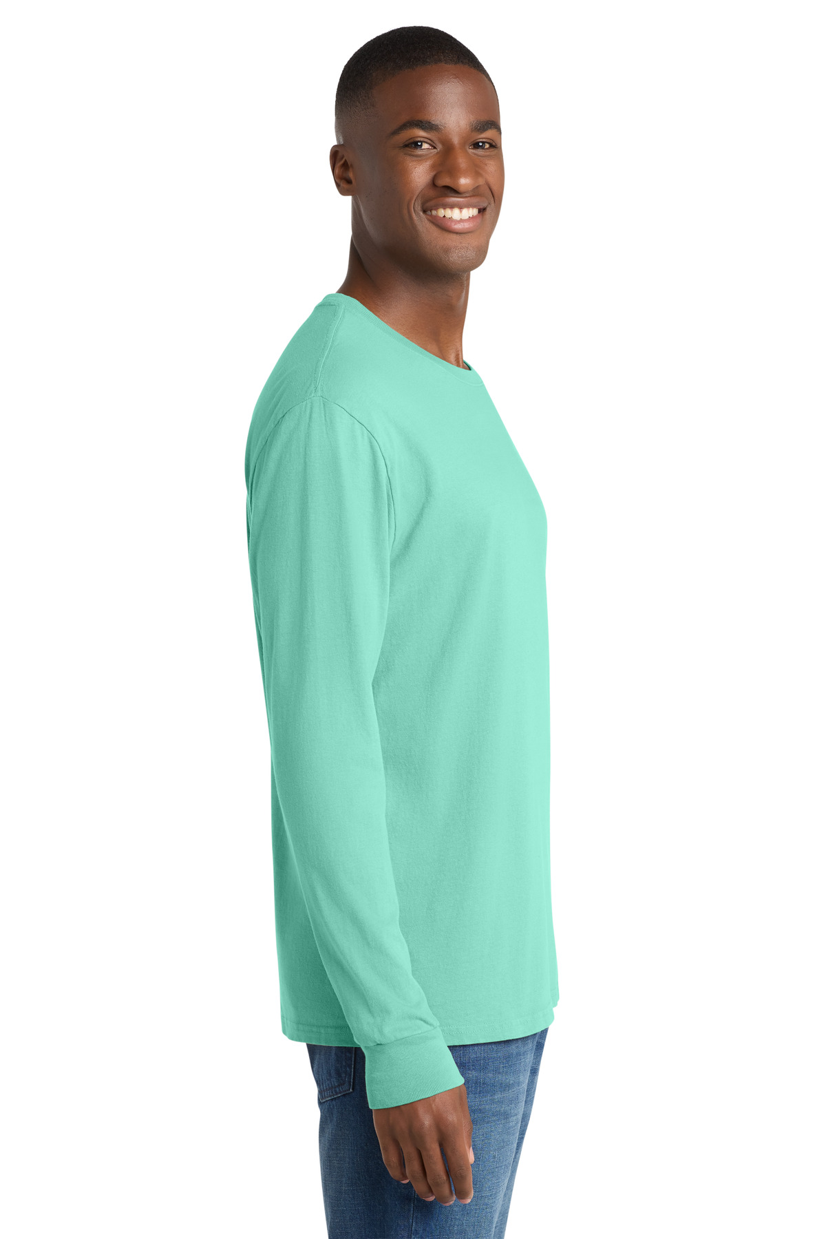 Port & Co Beach Wash Garment-Dyed Long Sleeve Tee PC099LS 137