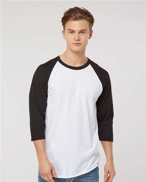 Unisex Fine Jersey Raglan T-Shirt - 245 175