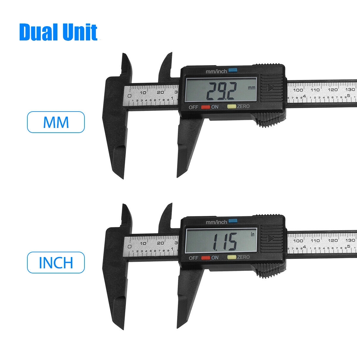 6'' Electronic Digital Display Vernier Caliper 4