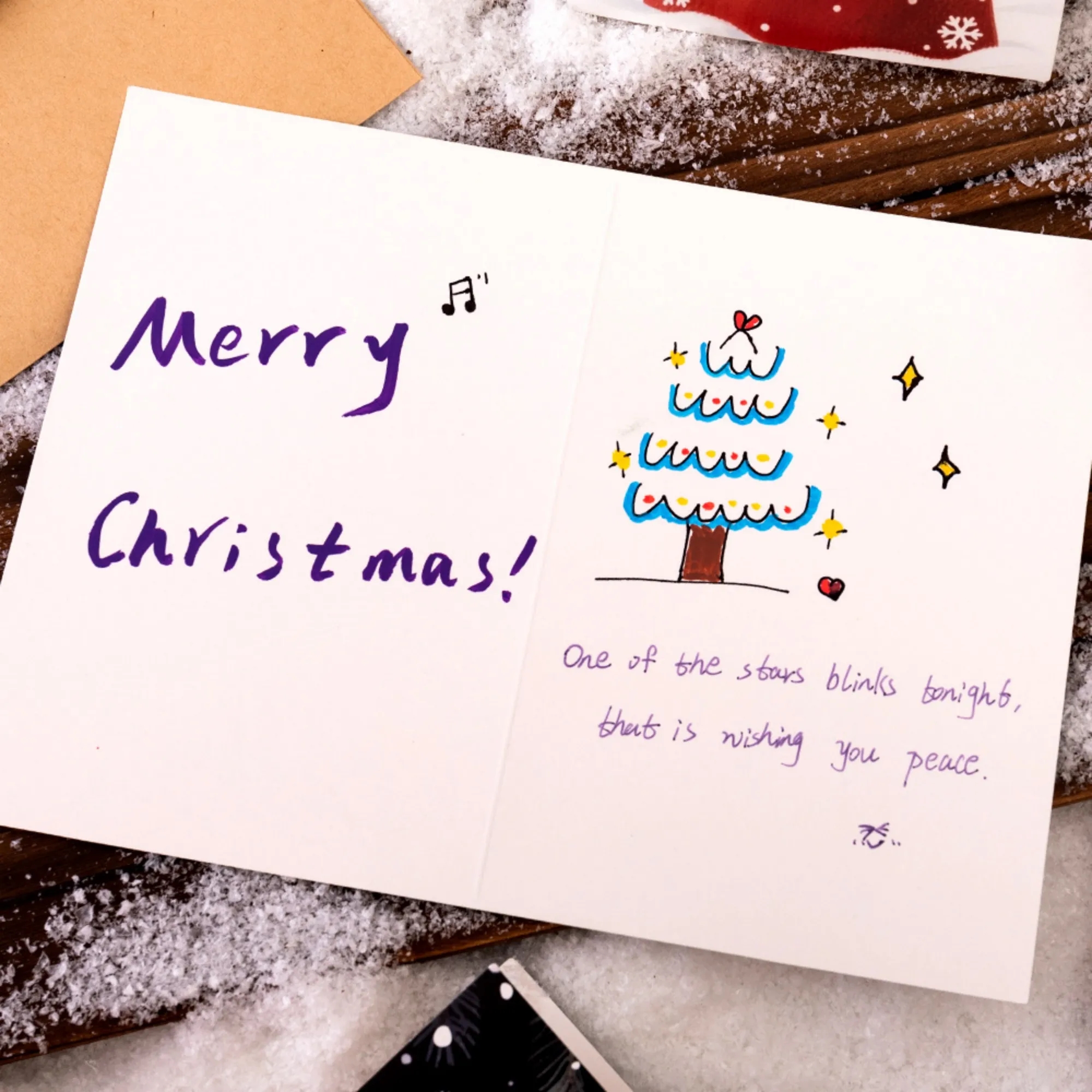 Christmas Greeting Card Holiday Paper Card 6