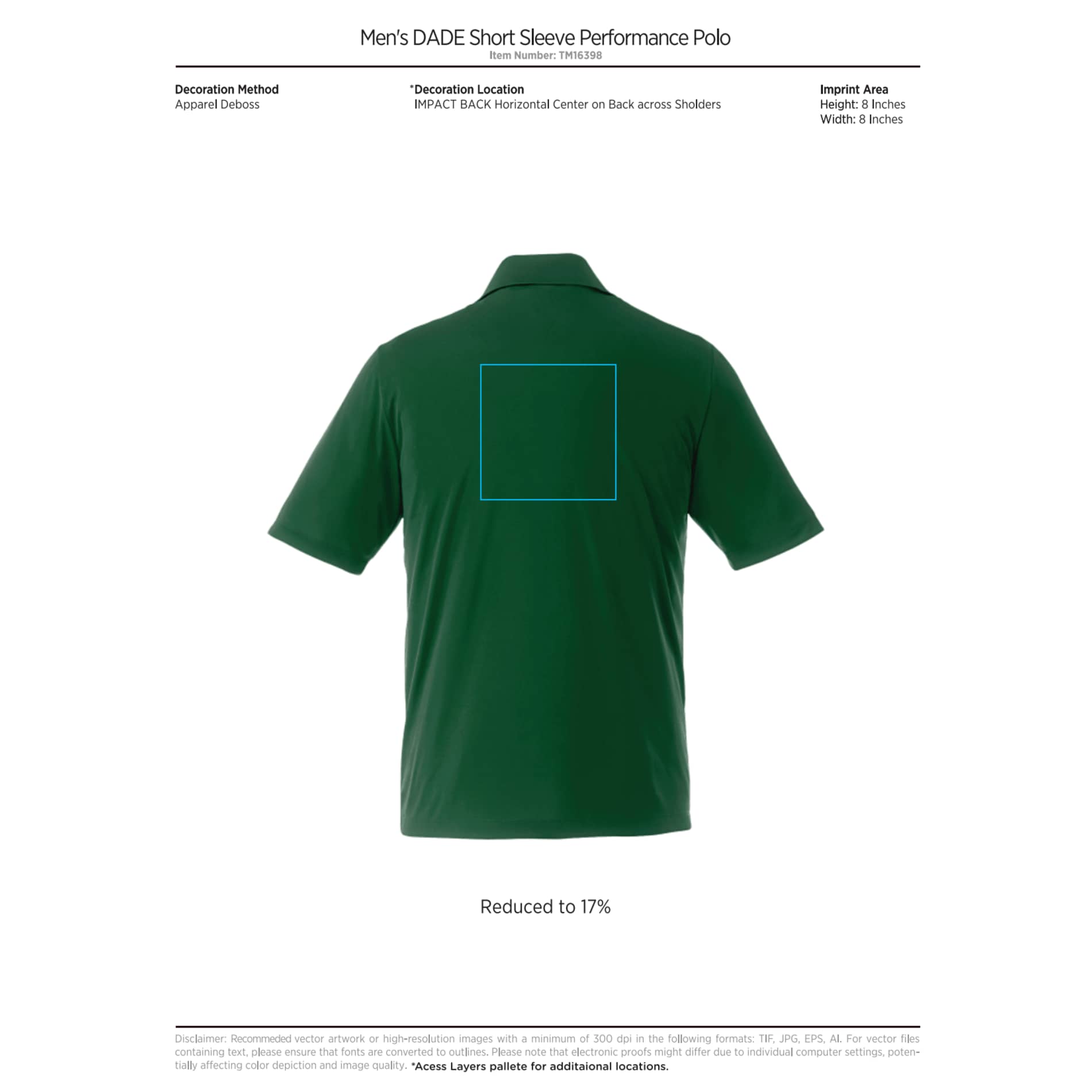 Men's DADE Short Sleeve Polo 989